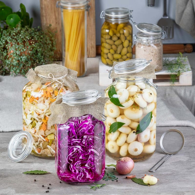 Bormioli Rocco Fido Jar with Airtight Rubber Gasket
