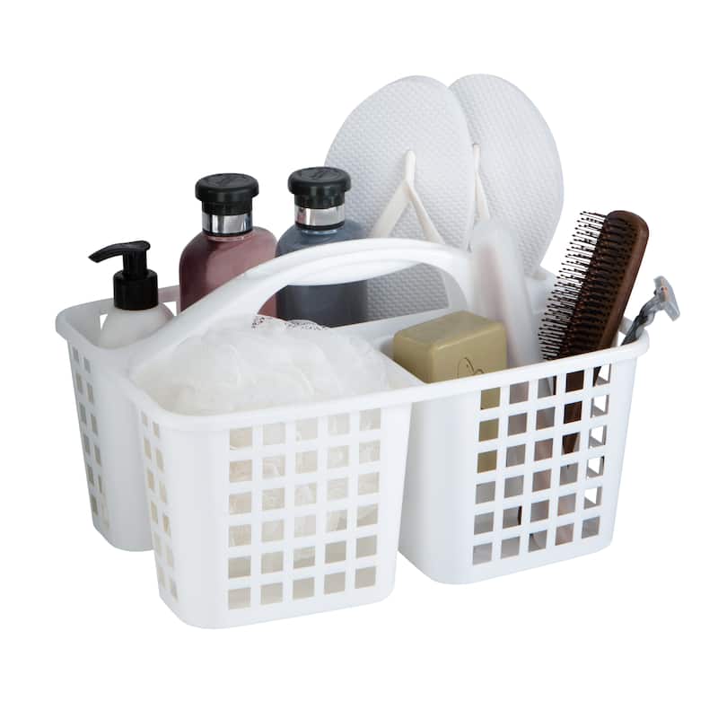 Simplify Utility Caddy in White - 12"x 9.2"x 7.5"