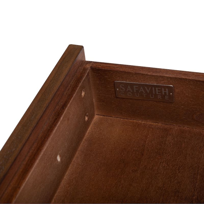 SAFAVIEH Couture Girija 3-Drawer Wood Nightstand