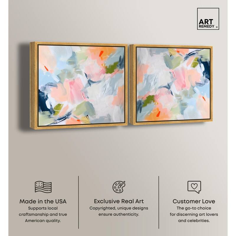 Glistening Stillness II Canvas by Art Remedy