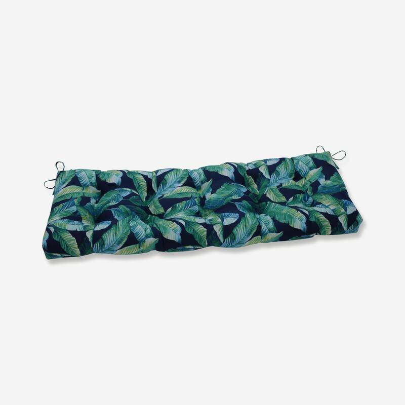 Pillow Perfect Outdoor Hanalei Lagoon Blown Bench Cushion - 18 X 60 X 5