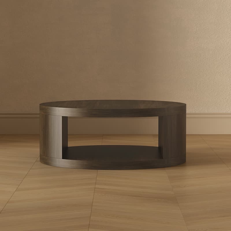 Manhattan Comfort Alure 36" Round Coffee Table