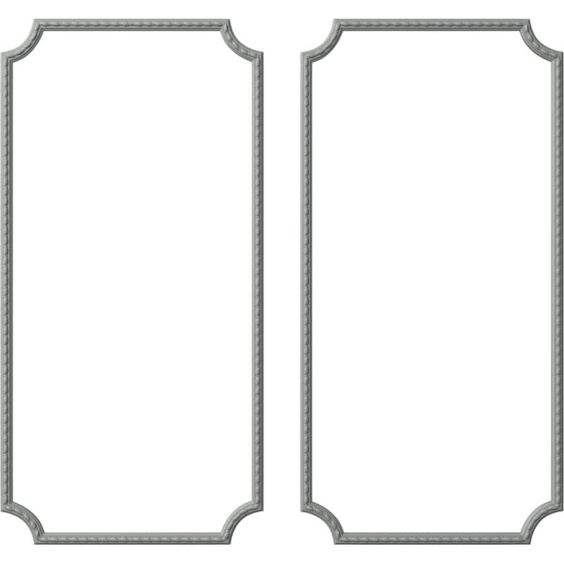 Bulwark Rope Panel Moulding Kit - 24"W x 48"H - Double Pack