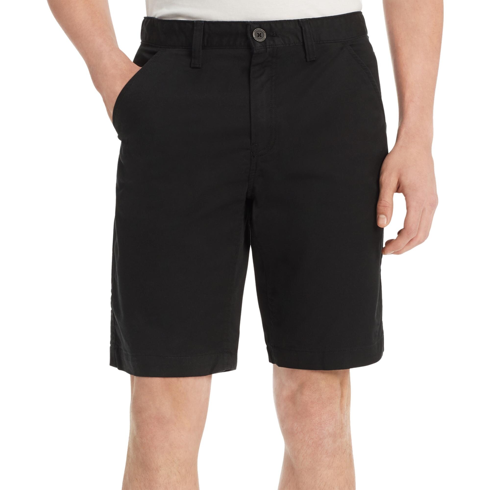 Calvin Klein Jeans Mens Dress Shorts Twill 9 Inseam Black 40 Overstock 31676970