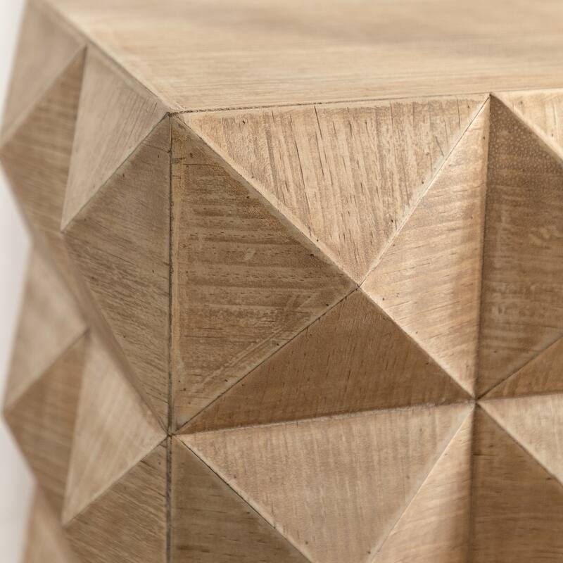 Height Three-dimensional Embossed Pattern Design Retro Coffee Table