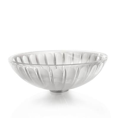 WS Bath Collections Crystal Tulipa SC170 Crystal 16-7/8" Circular