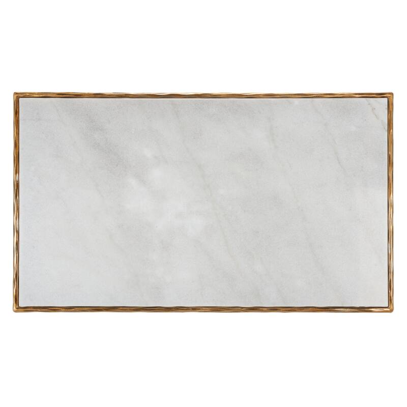 SAFAVIEH Couture Italia Rectangle Metal Coffee Table - 48 In. W x 28 In. D x 15 In. H - 48"W x 28"D x 15"H