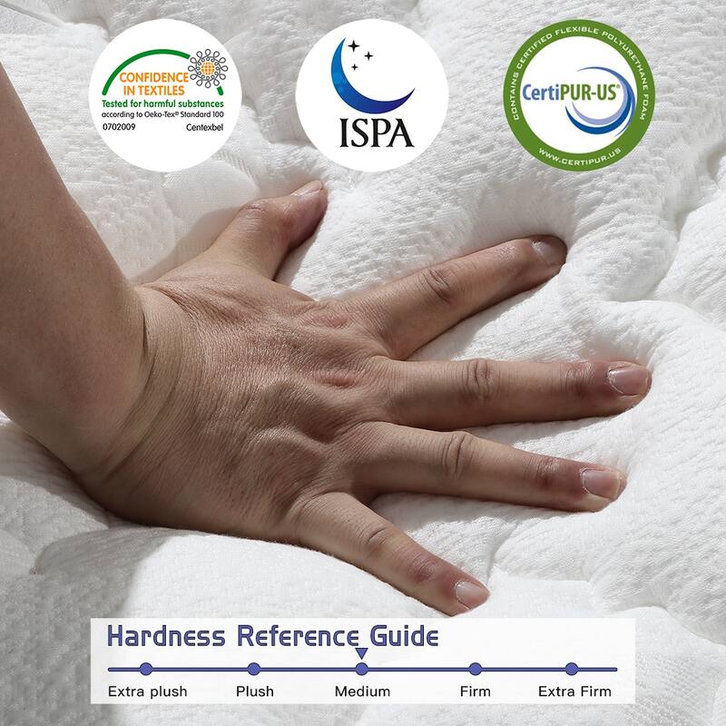 12 inch Medium Firm Hybrid Mattress with Individually Pocket Spring
