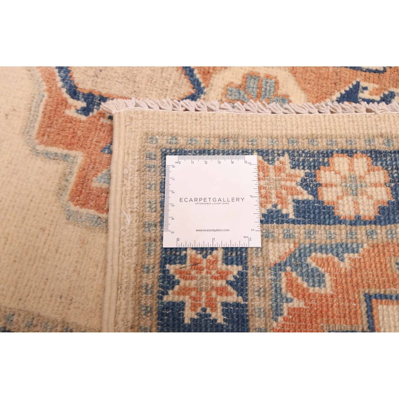 ECARPETGALLERY Hand-knotted Finest Ghazni Ivory Wool Rug - 8'3 x 11'3