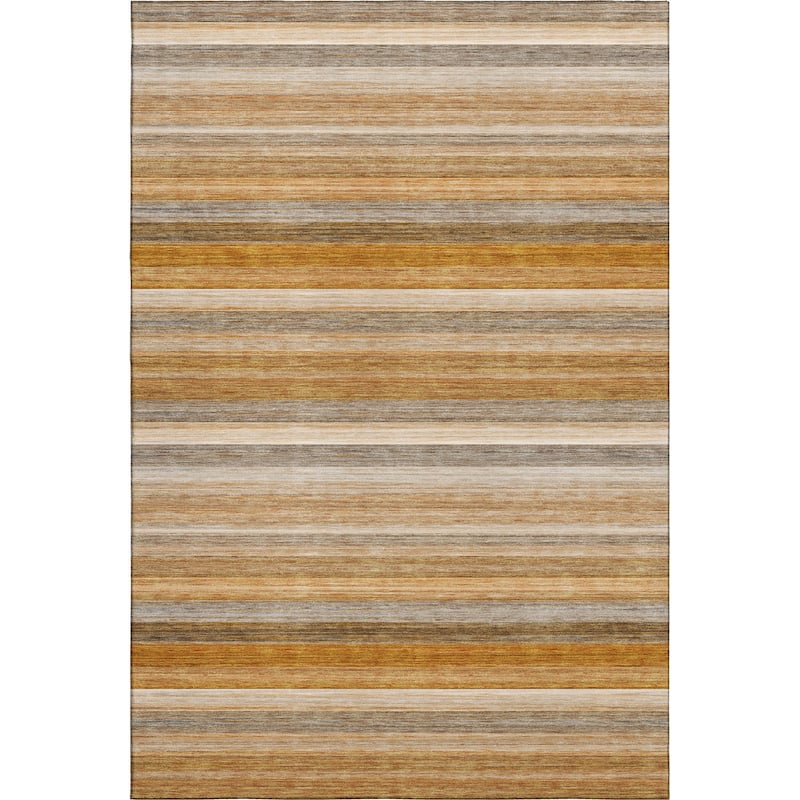 Premium Washable Super Soft Ombre Stripes Mayfield Rug