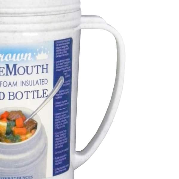 Brentwood 0.5L Glass Vacuum/Foam Insulated Food Thermos Bed Bath