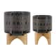 Option Set of 2 Black
