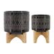 Option Set of 2 Black