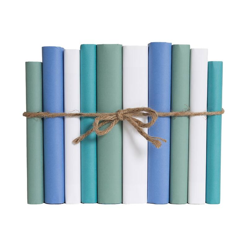 Books Blue Decorative Accessories: Ocean Wrapped Colorpak