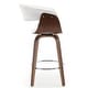 preview thumbnail 53 of 186, 26"/29" Faux Leather Swivel Bar Stools, Wood Counter Stool
