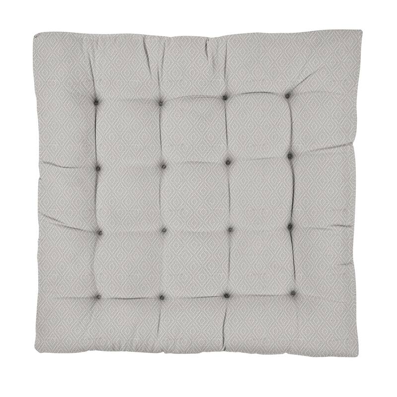 Sorra Home Sunbrella Outdoor Tufted Floor Pillow Single