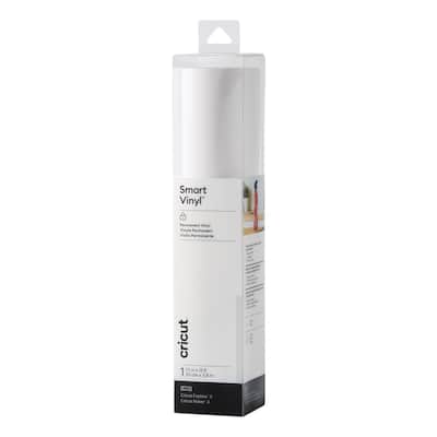 Cricut Smart Vinyl White Vinyl Permanent (12 ft)