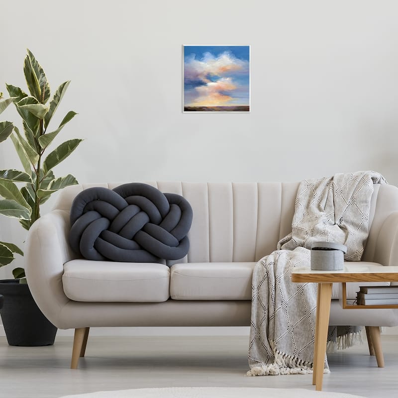 Stupell Luminous Sunset Clouds Wall Plaque Art Design By Karen Hale