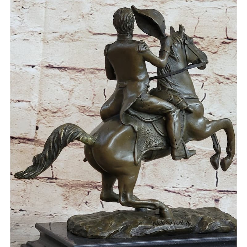 Henry Warner Slocum Union General On Horseback - Bronze Sculpture Replica Statue
