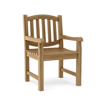 Kingston Teak Outdoor Dining Chair - N/A
