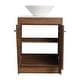 preview thumbnail 88 of 125, BNK 24/36/48/60 Inch Bathroom Vanity with Sink, Freestanding Bathroom Vanity with Soft Close Doors and Adjustable Shelf