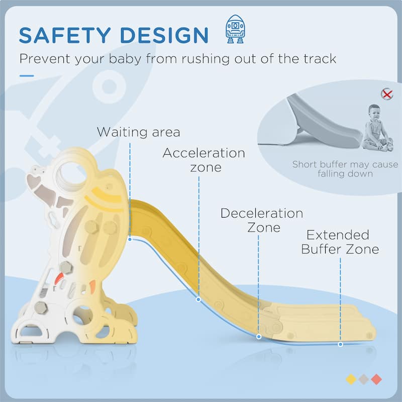 Kids Indoor Slide for Toddlers Ages 1.5-3