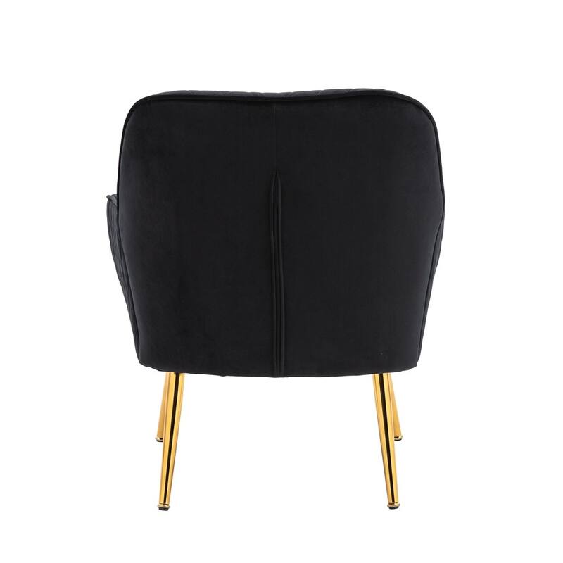 Moda Furnishings Deangelo Mid-century Accent Chair