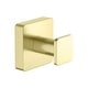 preview thumbnail 22 of 52, Blaze Bathroom Towel and Robe Hook Brushed Gold