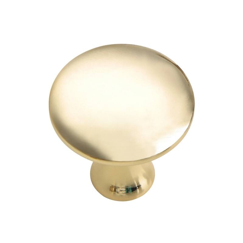 Utopia Alley Charlton Cabinet Ring Pull Knob - Decorative Cabinet Gold Drop Pull Knobs - Metal Drawer Pull Knobs 1 1/5"