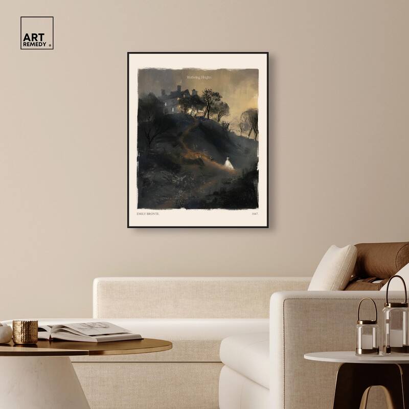 Wuthering Heights Canvas by Art Remedy