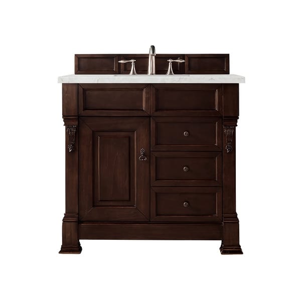slide 2 of 36, James Martin Vanities Brookfield 36" Single Vanity, Burnished Mahogany