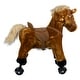 preview thumbnail 2 of 1, Ponyland Little Walking Horse on Wheels