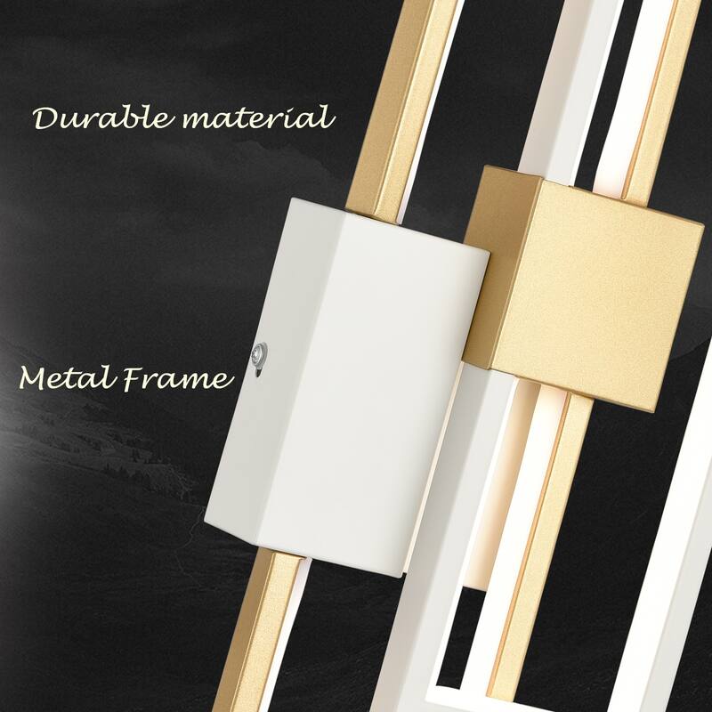 Gardone Modern LED Wall Sconce Wall Light Rectangle