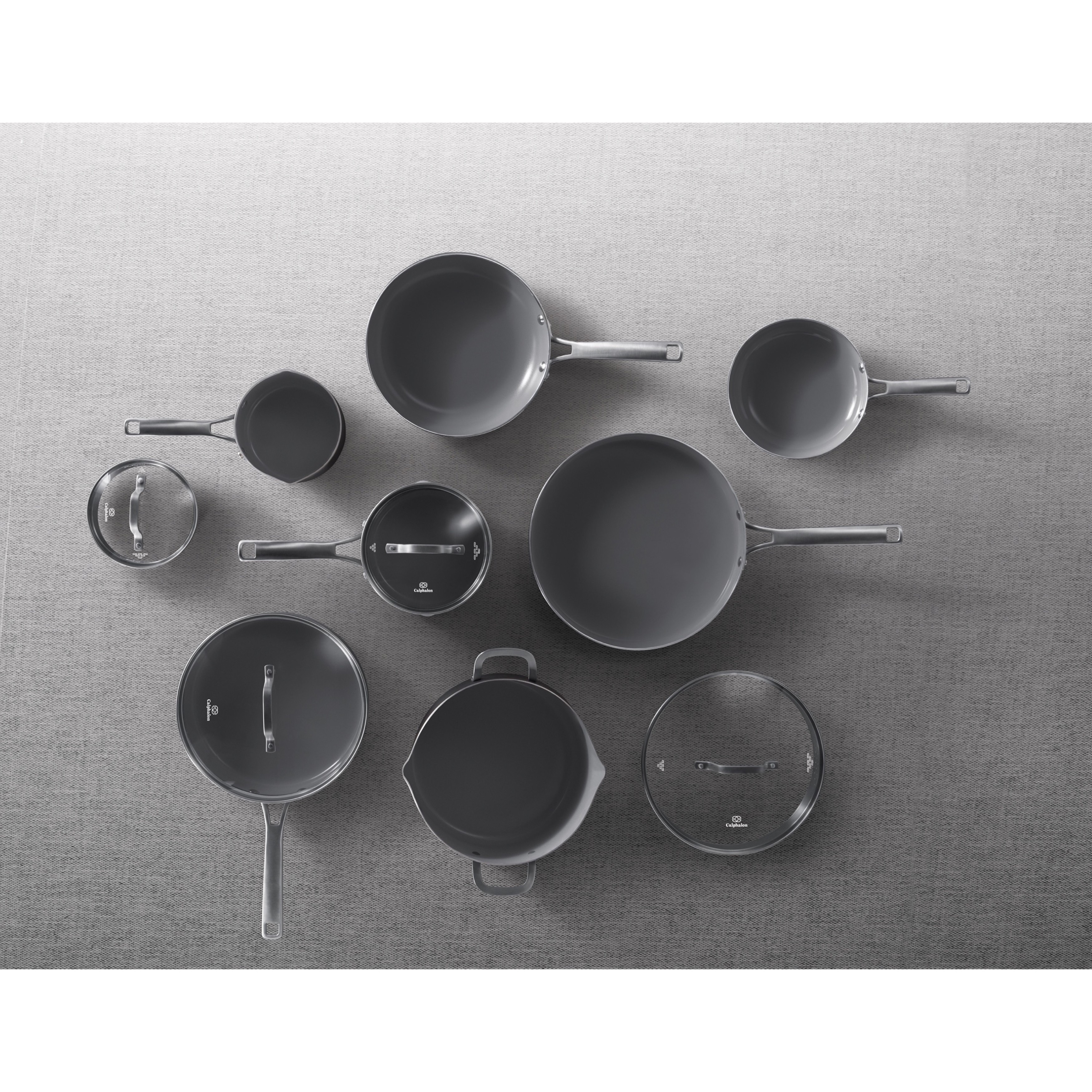 Calphalon® Classic 11-pc. Oil-Infused Ceramic Cookware Set