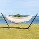 preview thumbnail 3 of 86, Double Cotton Hammock with Space Saving Steel Stand