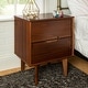 preview thumbnail 38 of 52, Middlebrook Mid-Century Solid Wood 2-Drawer Nightstand