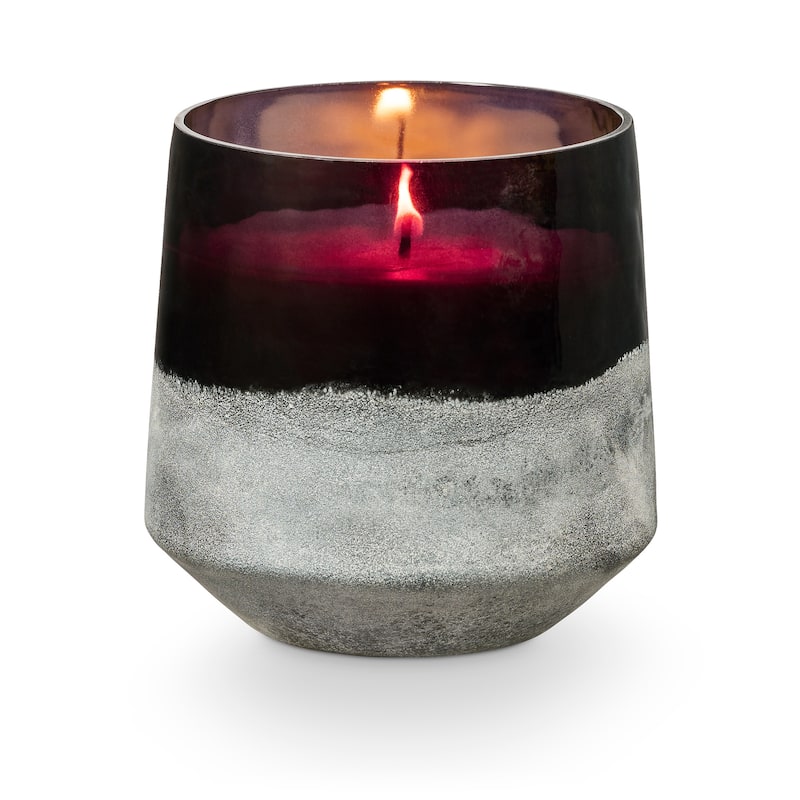 ILLUME Beautifully Done Baltic Glass Candle, Blackberry Absinthe