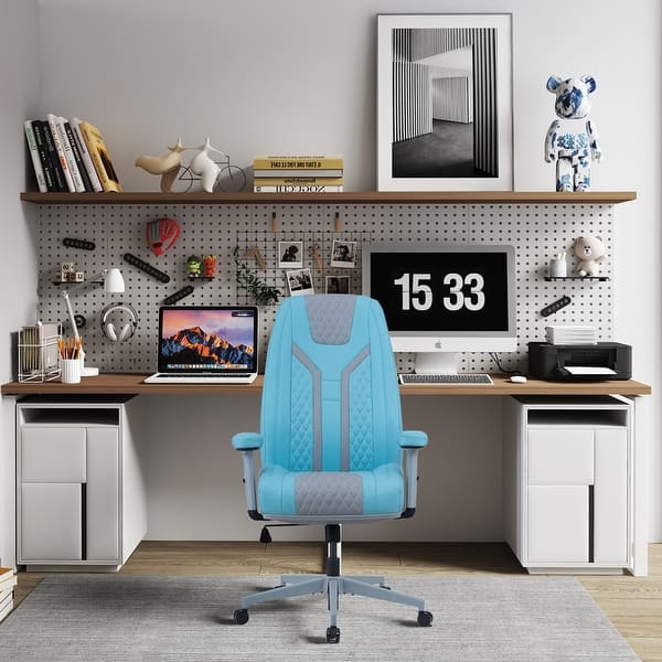Ergonomic Design High Back Breathable Cusion Office Chair Bed - Main Image