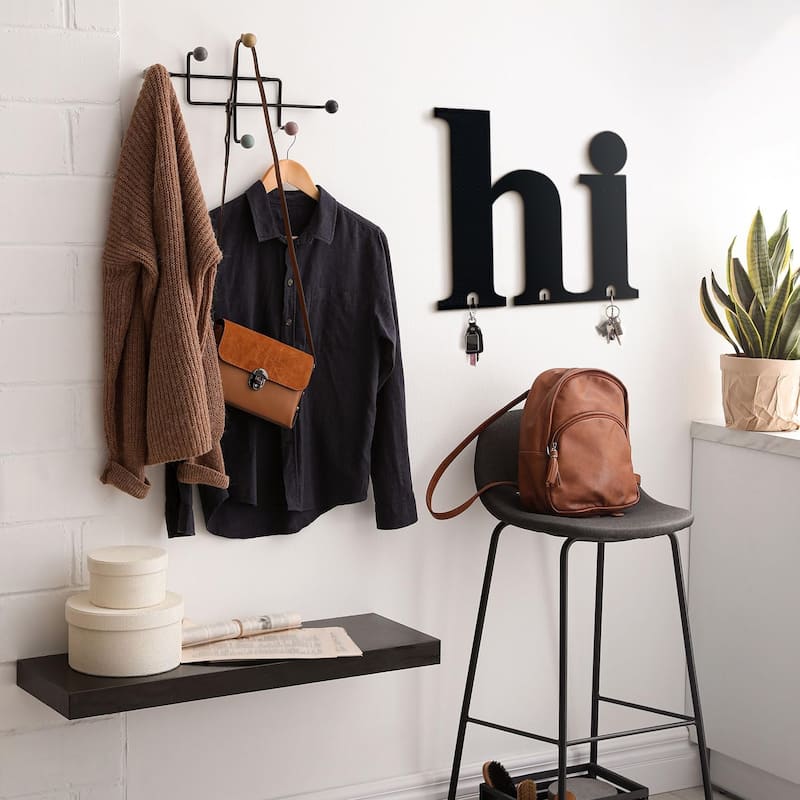 Hi Metal Key Hanger for Entryway