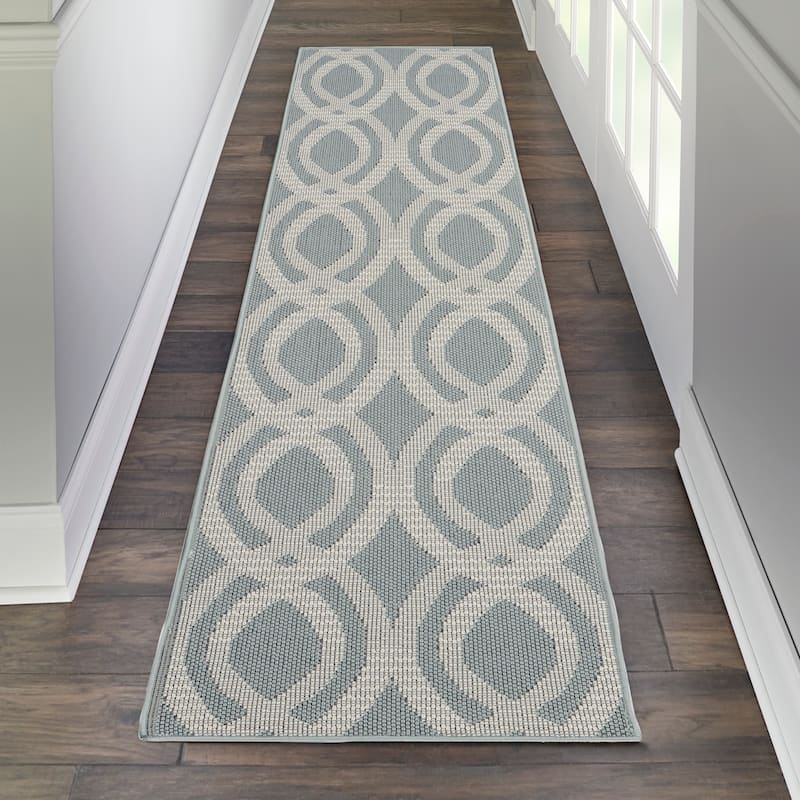 Porch & Den Goboes Geometric Indoor/Outdoor Area Rug