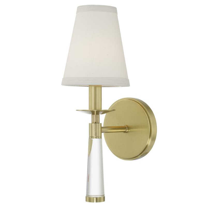 Crystorama Lighting Group Baxter Single Light 15" Tall Wall Sconce