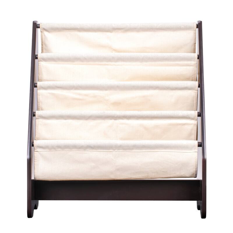 UTEX Kids Sling Bookshelf, Magazine Rack,Book Rack for Kids,Book Organizer