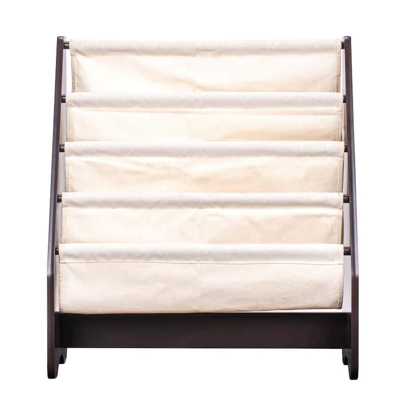 UTEX Kids Sling Bookshelf, Magazine Rack,Book Rack for Kids,Book Organizer