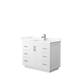 Option White, Nickel Trim, Giotto Quartz Top