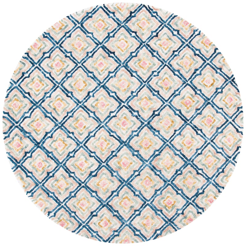SAFAVIEH Handmade Trace Alycia Floral Wool Rug