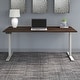 preview thumbnail 20 of 108, Move 60 Series 72W x 30D Height Adjustable Standing Desk Black Walnut/Cool Gray Metallic