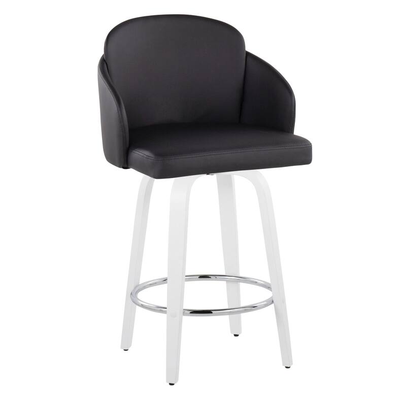 Dahlia 26" Fixed-Height Counter Stool - Set of 2