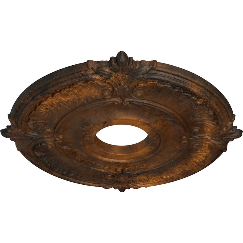 18"OD x 4"ID x 5/8"P Attica Ceiling Medallion