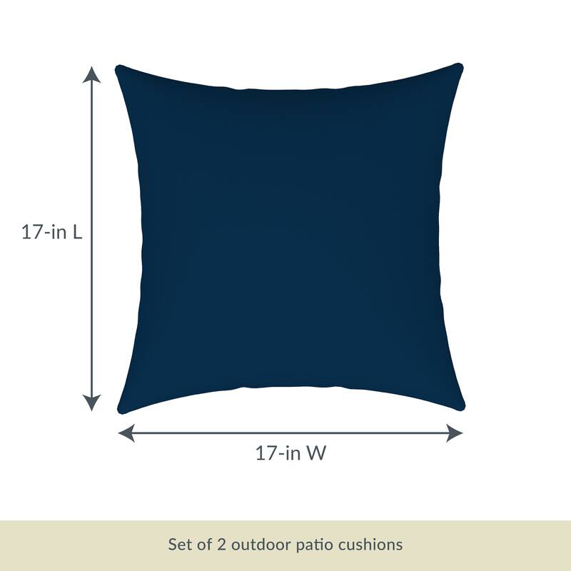 Island Retreat All-Weather Outdoor Throw Pillows (Set of 2)