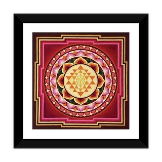 iCanvas "Sri Yantra (Deep Red)" by Diana Titova - Bed Bath & Beyond ...